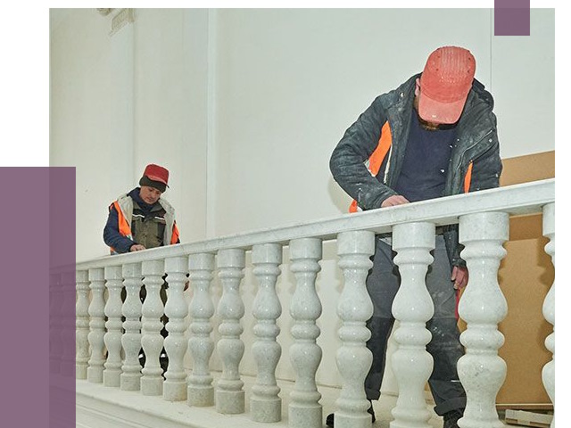 Реставрация деревянной лестницы в Новомосковске от 8105 руб. 