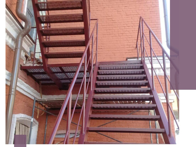 Демонтаж пожарных лестниц быстро и безопасно в Новомосковске