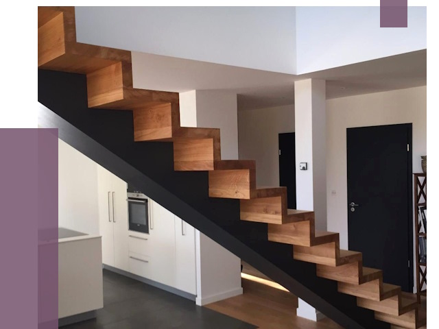 Изготовление деревянных лестниц в Новомосковске от 87763 руб. | ПРОЛЁТ-Нвм