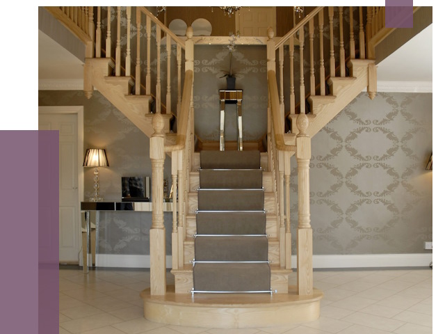 Монтаж деревянных лестниц в Новомосковске от 7692 руб. 