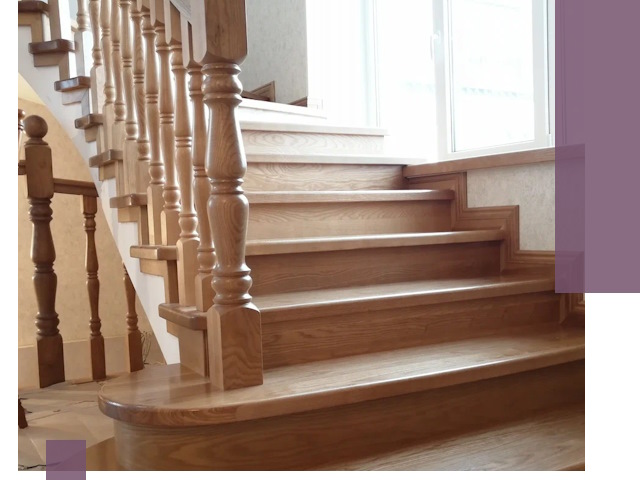 Реставрация деревянных лестниц в Новомосковске — качественно и быстро