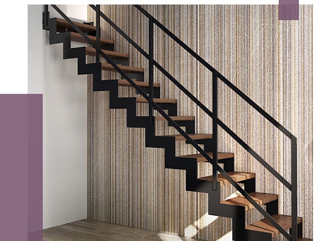 Изготовление металлических лестниц в Новомосковске от 49044 руб. | ПРОЛЁТ-Нвм