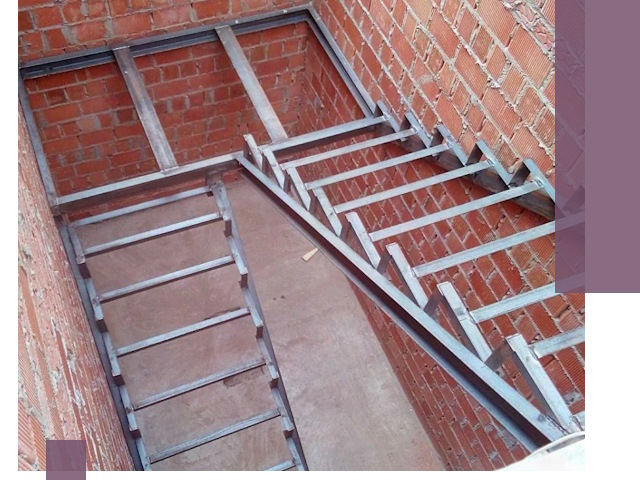 Монтаж металлических лестниц под ключ в Новомосковске быстро и качественно