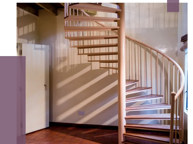 Изготовление винтовых лестниц на заказ в Новомосковске от 76921 руб. | ПРОЛЁТ-Нвм