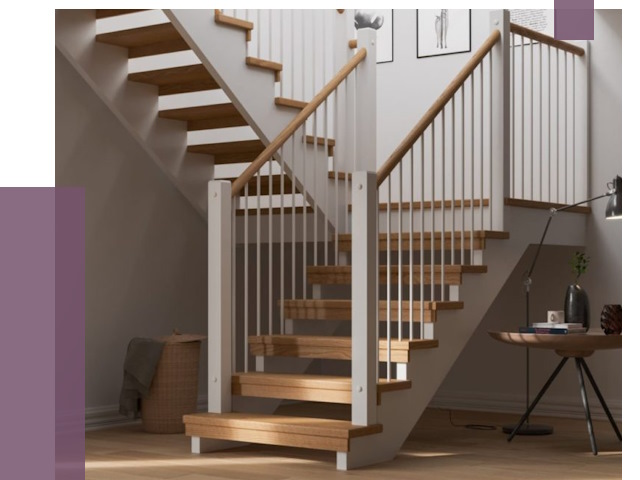 Маршевые лестницы в Новомосковске от 38461 руб. — монтаж | ПРОЛЁТ-Нвм