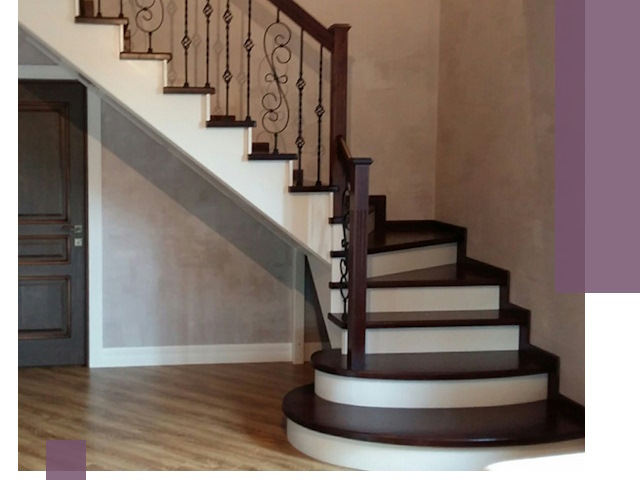 Изготовление Г-образных лестниц под ключ в Новомосковске