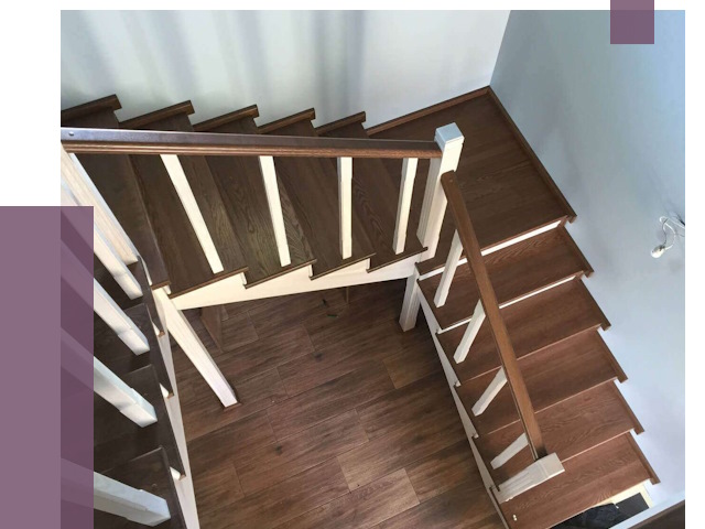 Изготовление П-образных лестниц в Новомосковске от 15333 руб.