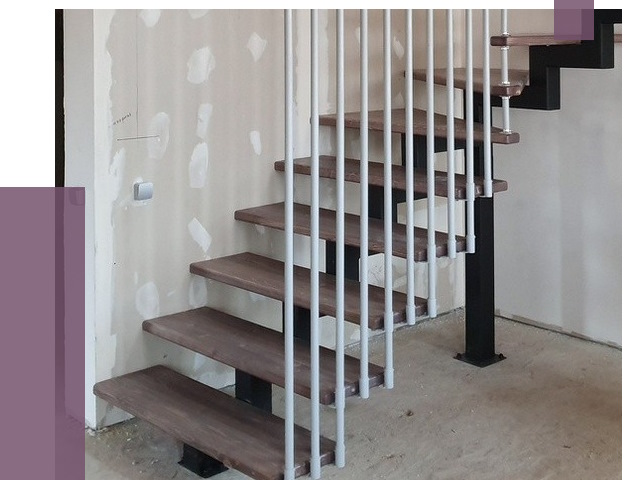 Монтаж лестниц на больцах в Новомосковске от 8467 руб. — надежно| ПРОЛЁТ-Нвм