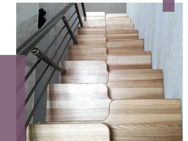 Лестницы гусиный шаг в Новомосковске от 13164 руб. под ключ | ПРОЛЁТ-Нвм