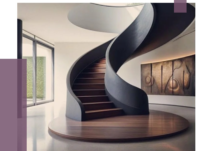 Элитные лестницы под заказ в Новомосковске от 191013 руб. — ПРОЛЁТ-Нвм