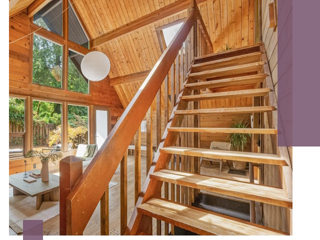 Лестницы для дачи под ключ в Новомосковске — изготовление и монтаж