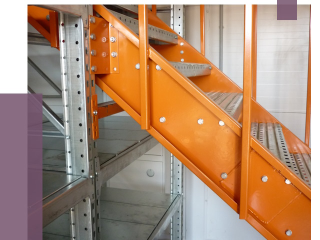 Лестницы для склада в Новомосковске от 77438 руб. — решения | ПРОЛЁТ-Нвм