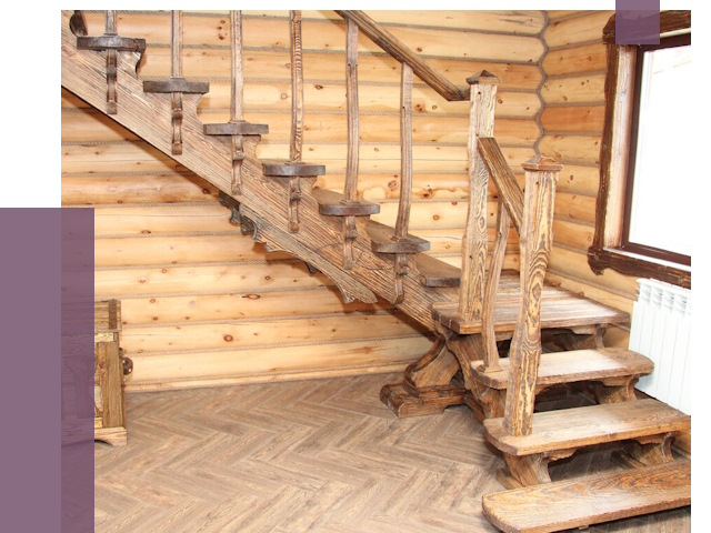 Лестницы в баню в Новомосковске от 19308 руб. — изготовление | ПРОЛЁТ-Нвм