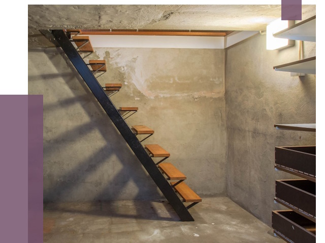 Лестницы в подвал в Новомосковске от 13268 руб. — монтаж | ПРОЛЁТ-Нвм