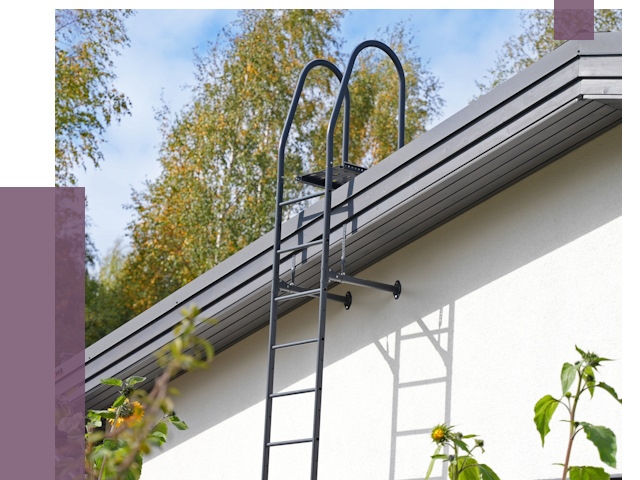 Лестницы на крышу в Новомосковске от 19308 руб. — монтаж и монтаж ПРОЛЁТ-Нвм