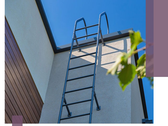 Лестницы на крышу в Новомосковске — изготовление, монтаж, демонтаж