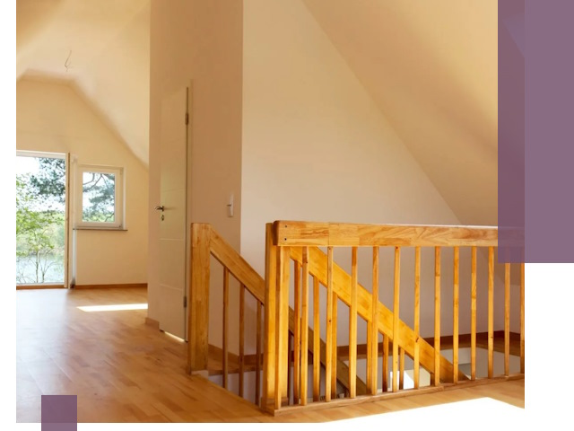 Мансардные лестницы на заказ в Новомосковске — монтаж и изготовление