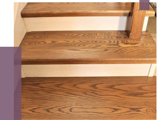 Буковые лестницы под ключ в Новомосковске от 12648 руб.