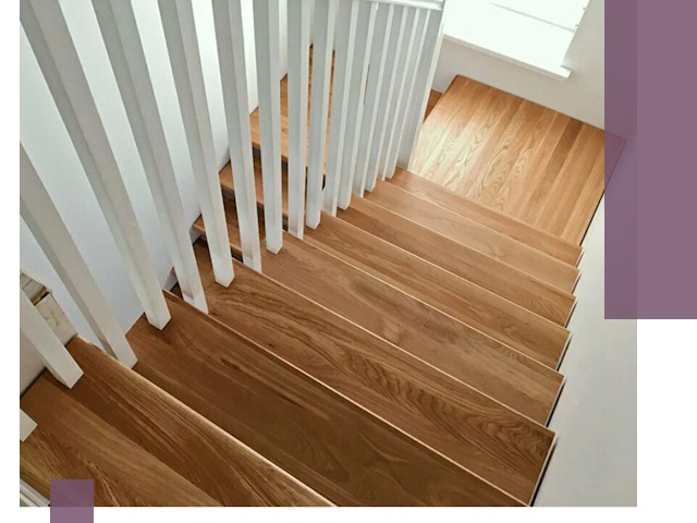 Лестницы из бука в Новомосковске: изготовление, монтаж и демонтаж