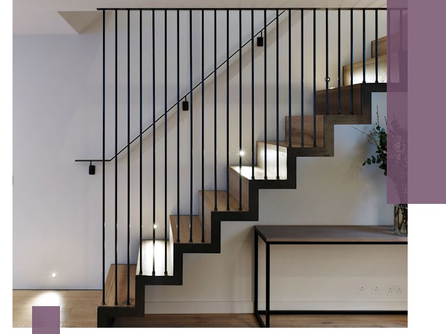 Перила и ограждения из металла и нержавейки в Новомосковске