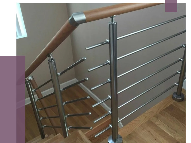 Изготовление перил в Новомосковске от 4646 руб. — перила на заказ | ПРОЛЁТ-Нвм
