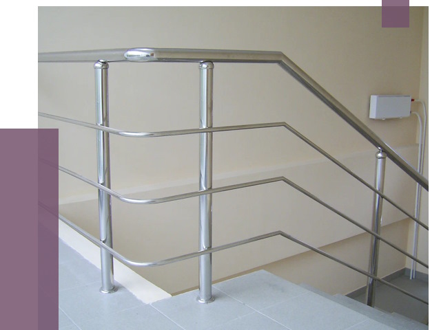 Алюминиевые перила в Новомосковске от 6402 руб. под ключ | ПРОЛЁТ-Нвм