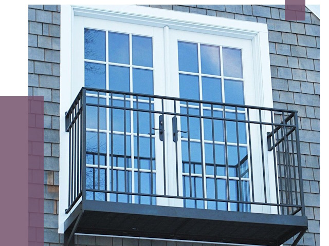 Французские балконы в Новомосковске от 7486 руб. за м2 