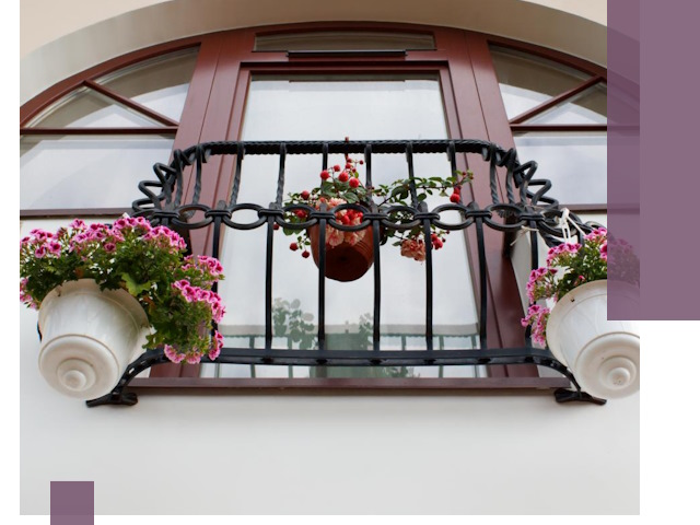 Изготовление и монтаж французских балконов в Новомосковске