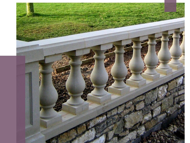 Установка балюстрады в Новомосковске от 12906 руб. под ключ