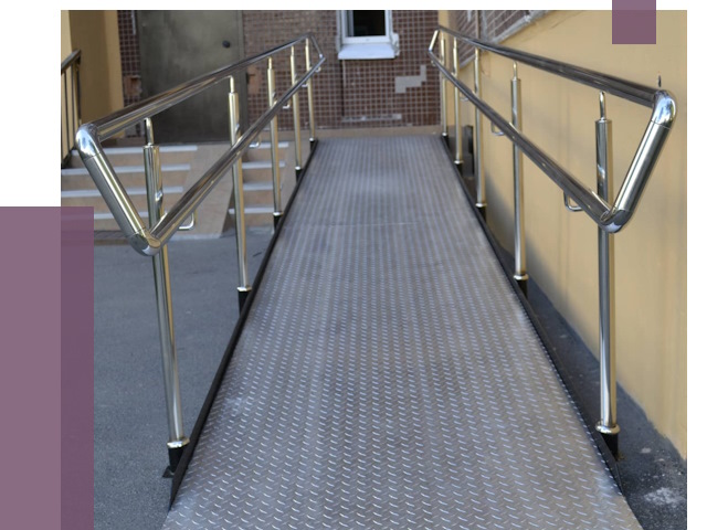 Пандусы в Новомосковске от 12390 руб. — установка для инвалидов | ПРОЛЁТ-Нвм