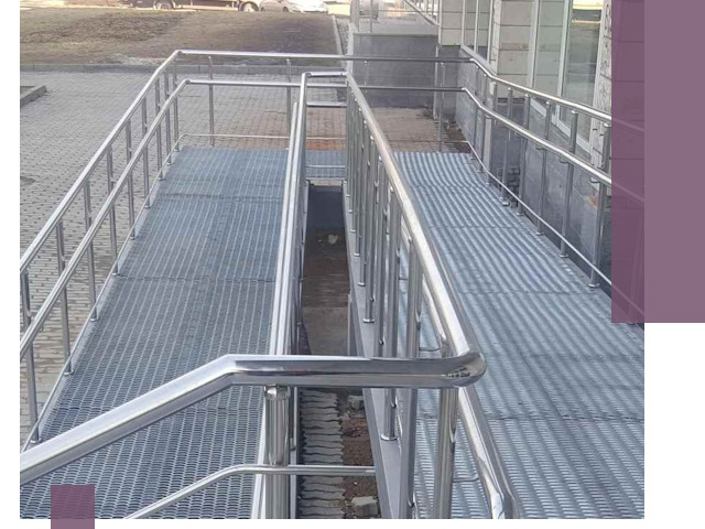 Монтаж пандусов любой сложности в Новомосковске за короткие сроки