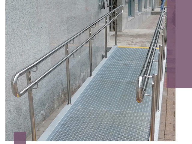 Пандусы для инвалидов в Новомосковске — изготовление и монтаж