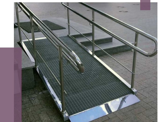 Монтаж пандусов для инвалидов в Новомосковске от 8694 руб. под ключ | ПРОЛЁТ-Нвм