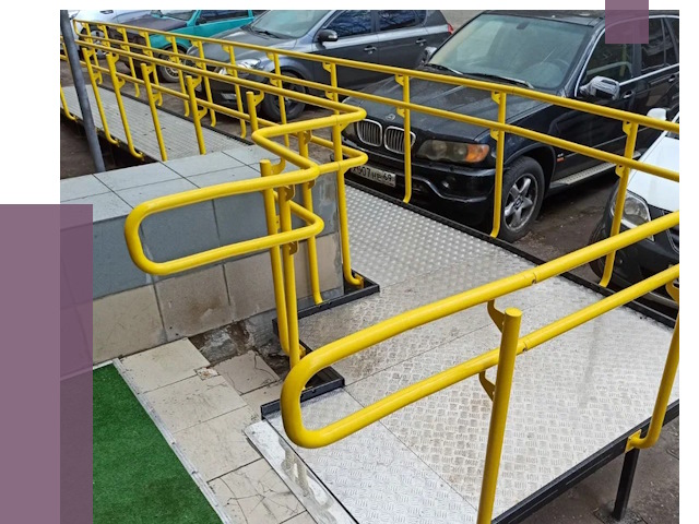 Стационарные пандусы в Новомосковске от 12390 руб. | ПРОЛЁТ-Нвм