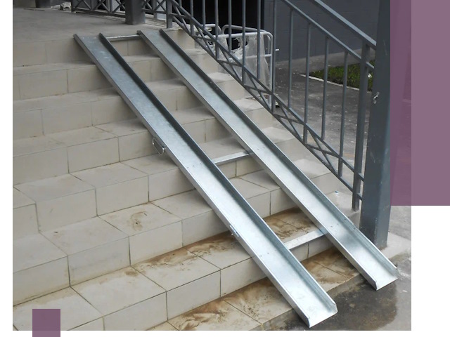 Пандусы для детских колясок в Новомосковске: изготовление и монтаж