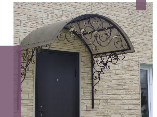 Ремонт козырьков в Новомосковске от 7486 руб.  | ПРОЛЁТ-Нвм