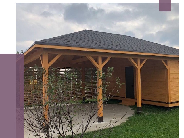 Навесы под ключ в Новомосковске от 48786 руб.  | ПРОЛЁТ-Нвм