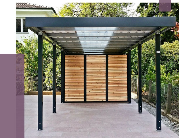 Отдельно стоящие навесы во дворе в Новомосковске от 81051 руб. | ПРОЛЁТ-Нвм