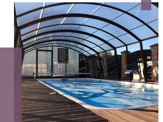 Навесы для бассейна в Новомосковске от 16933 руб. под ключ | ПРОЛЁТ-Нвм