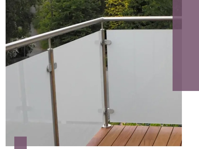 Алюминиевые парапеты для балконов и террас в Новомосковске