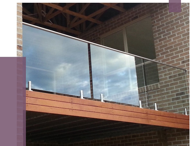 Стеклянные парапеты на крыше и террасе в Новомосковске от 11616 руб. | ПРОЛЁТ-Нвм