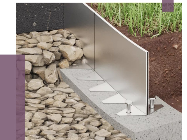 Изготовление металлических бордюров в Новомосковске от 7744 руб. | ПРОЛЁТ-Нвм