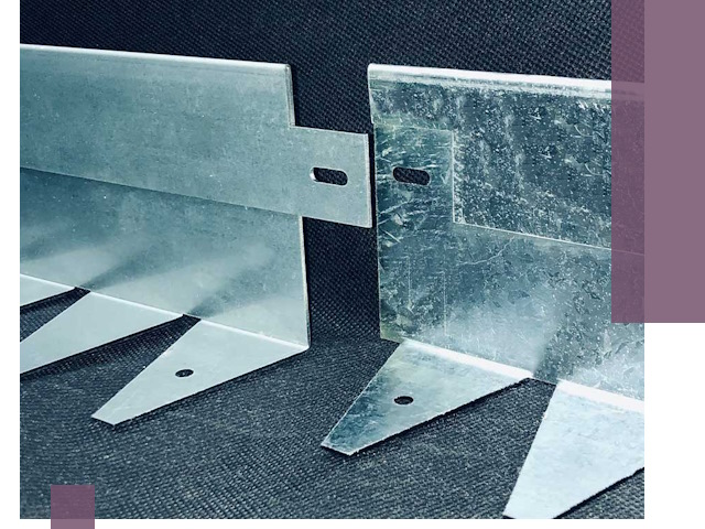 Изготовление металлических бордюров под заказ в Новомосковске