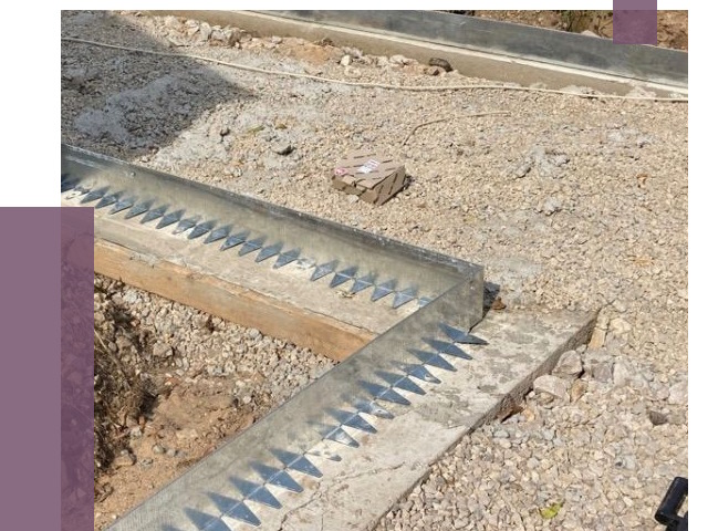 Нержавеющие бордюры в Новомосковске от 4853 руб. под ключ | ПРОЛЁТ-Нвм