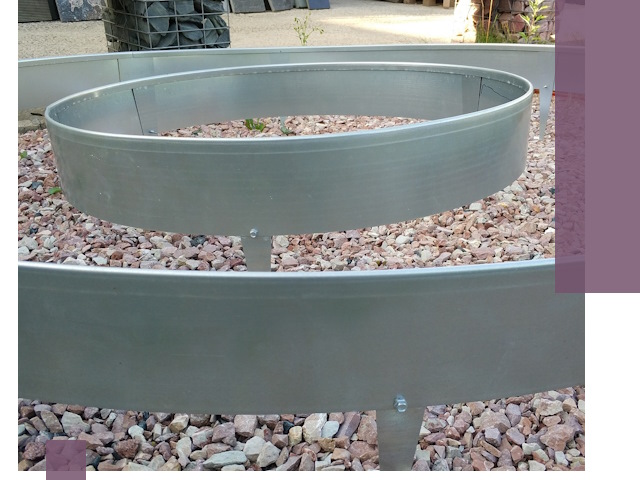 Нержавеющие бордюры под ключ в Новомосковске — изготовление и монтаж