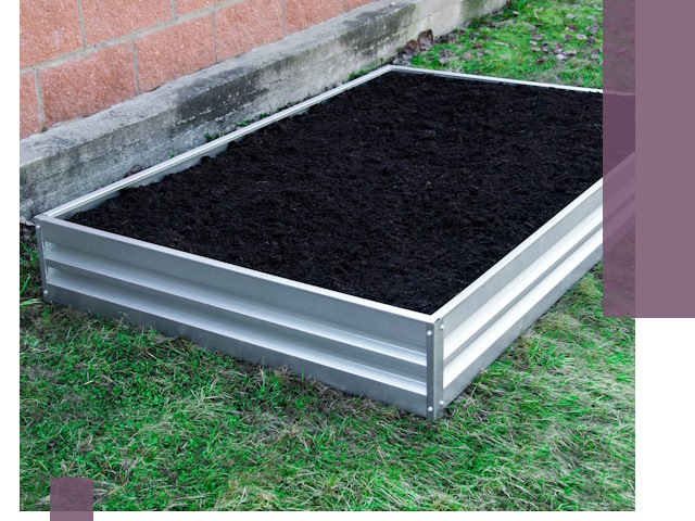 Металлические бордюры для грядок в Новомосковске: прочность и аккуратность