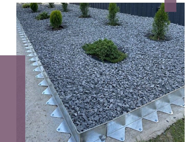 Металлические бордюры для клумб в Новомосковске от 4388 руб.