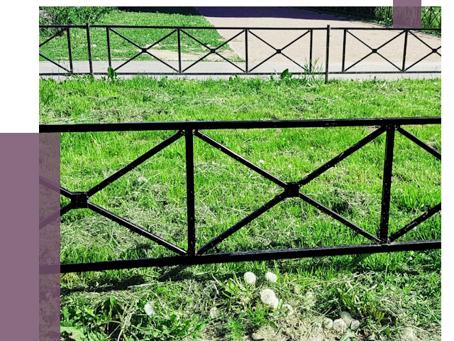 Металлические газонные ограждения в Новомосковске от 4337 руб.