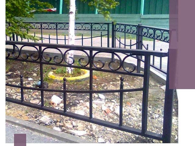 Изготовление газонных ограждений в Новомосковске под ключ