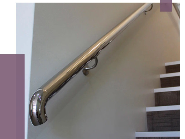 Изготовление поручней в Новомосковске от 4646 руб. | ПРОЛЁТ-Нвм